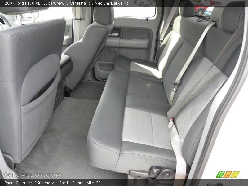 Silver Metallic / Medium/Dark Flint 2007 Ford F150 XLT SuperCrew