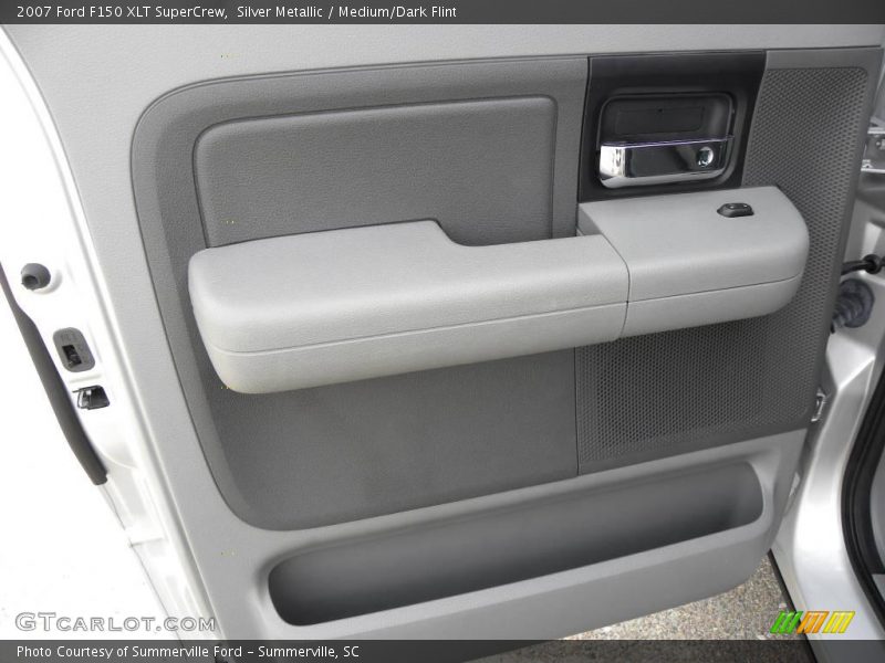Silver Metallic / Medium/Dark Flint 2007 Ford F150 XLT SuperCrew