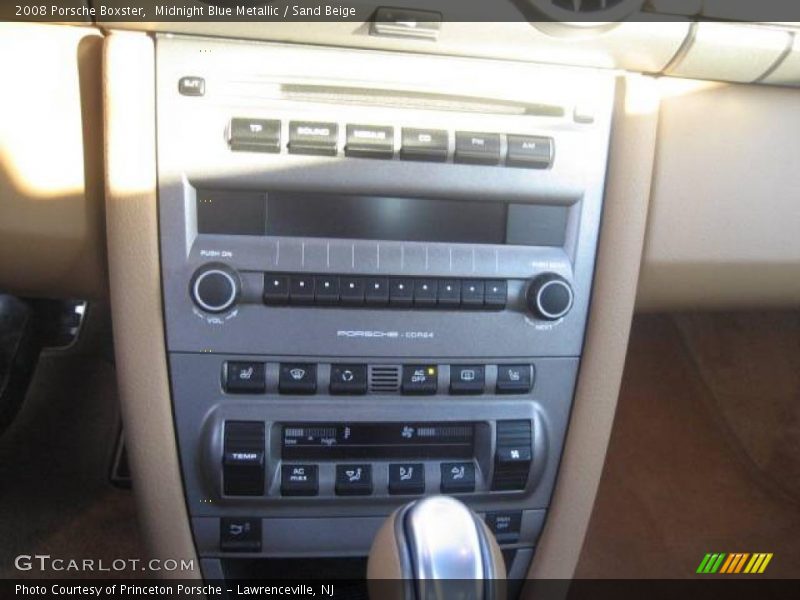 Midnight Blue Metallic / Sand Beige 2008 Porsche Boxster