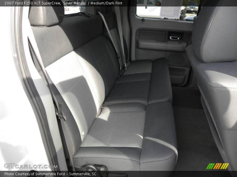 Silver Metallic / Medium/Dark Flint 2007 Ford F150 XLT SuperCrew