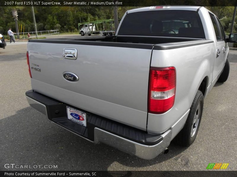 Silver Metallic / Medium/Dark Flint 2007 Ford F150 XLT SuperCrew