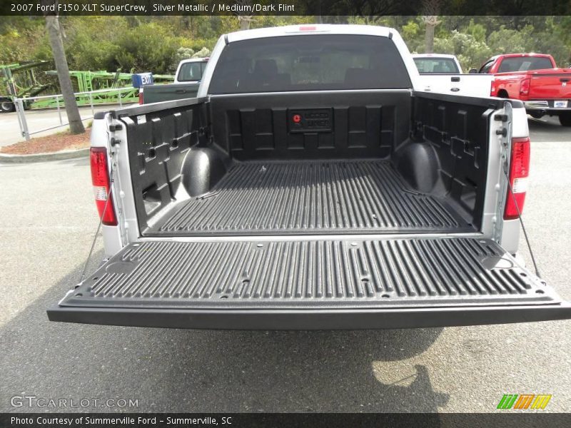 Silver Metallic / Medium/Dark Flint 2007 Ford F150 XLT SuperCrew