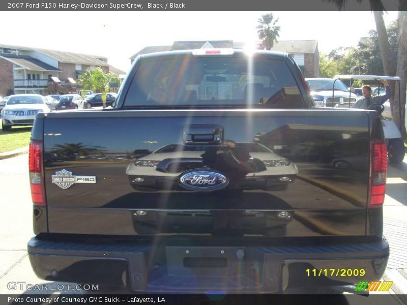 Black / Black 2007 Ford F150 Harley-Davidson SuperCrew
