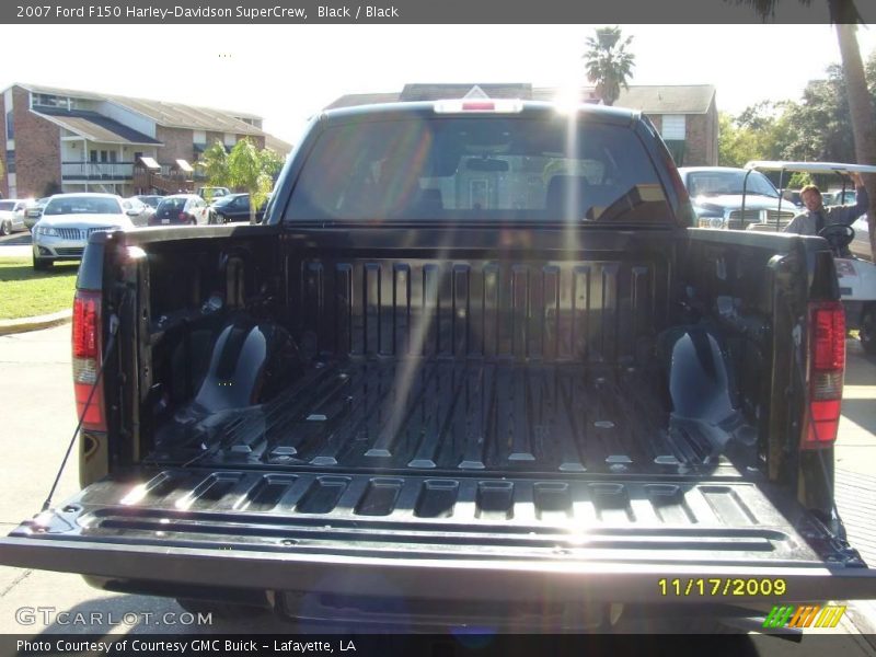 Black / Black 2007 Ford F150 Harley-Davidson SuperCrew