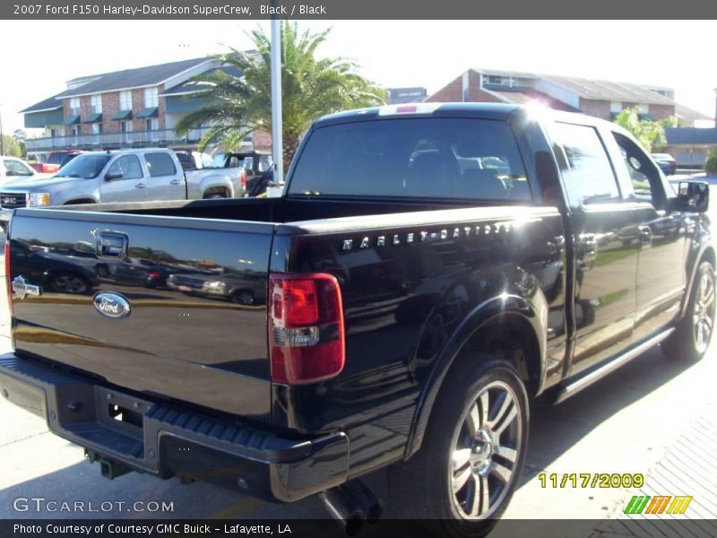 Black / Black 2007 Ford F150 Harley-Davidson SuperCrew
