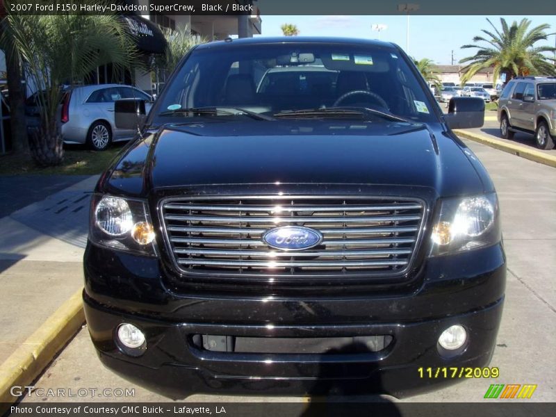 Black / Black 2007 Ford F150 Harley-Davidson SuperCrew