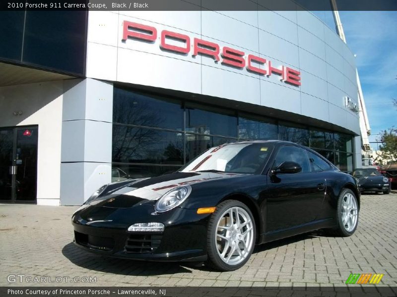 Black / Black 2010 Porsche 911 Carrera Coupe