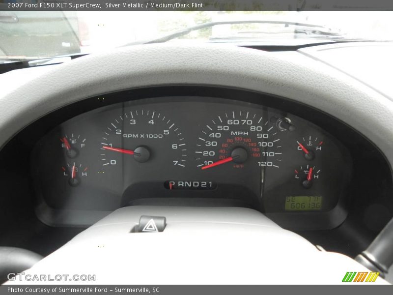 Silver Metallic / Medium/Dark Flint 2007 Ford F150 XLT SuperCrew
