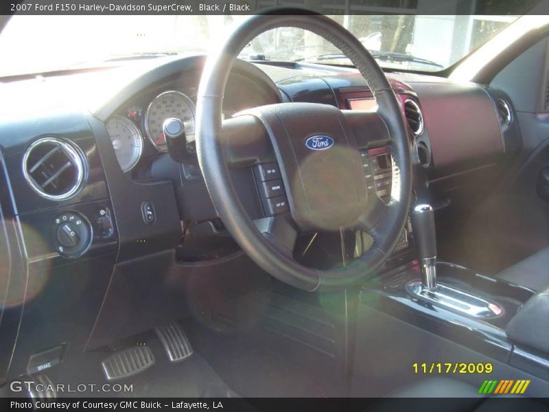 Black / Black 2007 Ford F150 Harley-Davidson SuperCrew