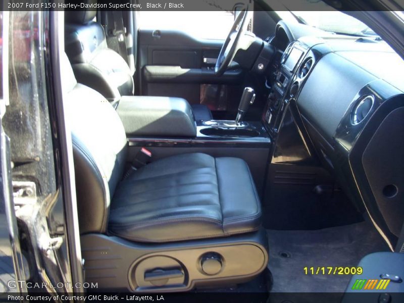 Black / Black 2007 Ford F150 Harley-Davidson SuperCrew