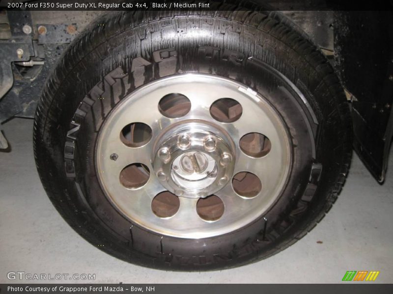 Black / Medium Flint 2007 Ford F350 Super Duty XL Regular Cab 4x4