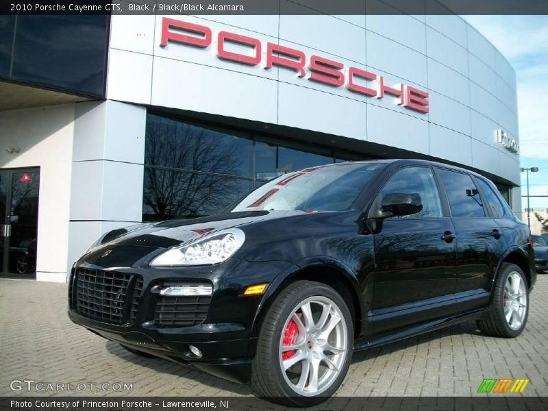 Black / Black/Black Alcantara 2010 Porsche Cayenne GTS