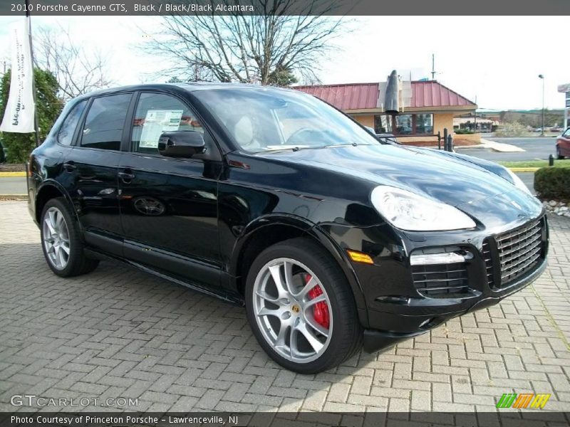 Black / Black/Black Alcantara 2010 Porsche Cayenne GTS