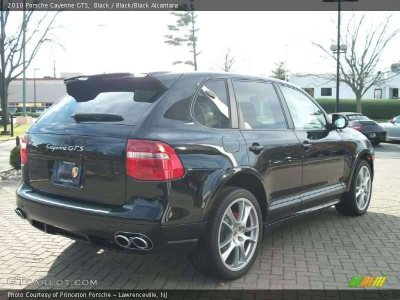 Black / Black/Black Alcantara 2010 Porsche Cayenne GTS