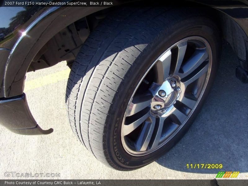 Black / Black 2007 Ford F150 Harley-Davidson SuperCrew