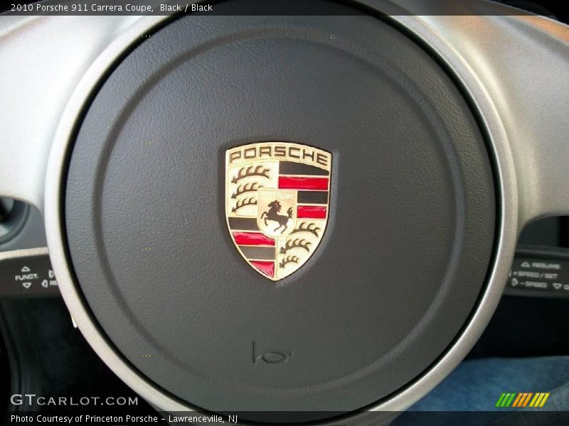 Black / Black 2010 Porsche 911 Carrera Coupe