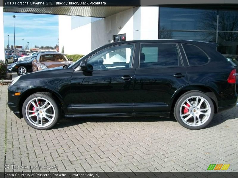 Black / Black/Black Alcantara 2010 Porsche Cayenne GTS