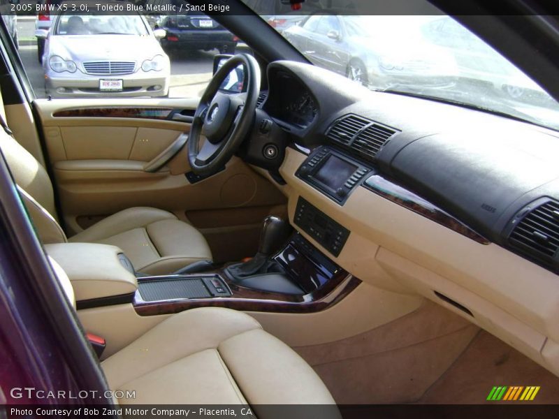Toledo Blue Metallic / Sand Beige 2005 BMW X5 3.0i