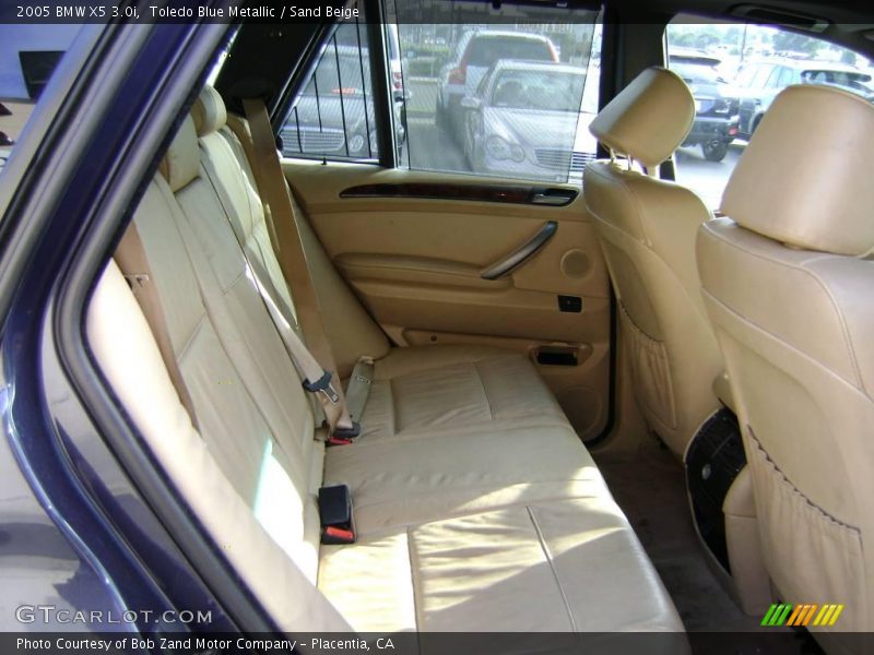 Toledo Blue Metallic / Sand Beige 2005 BMW X5 3.0i