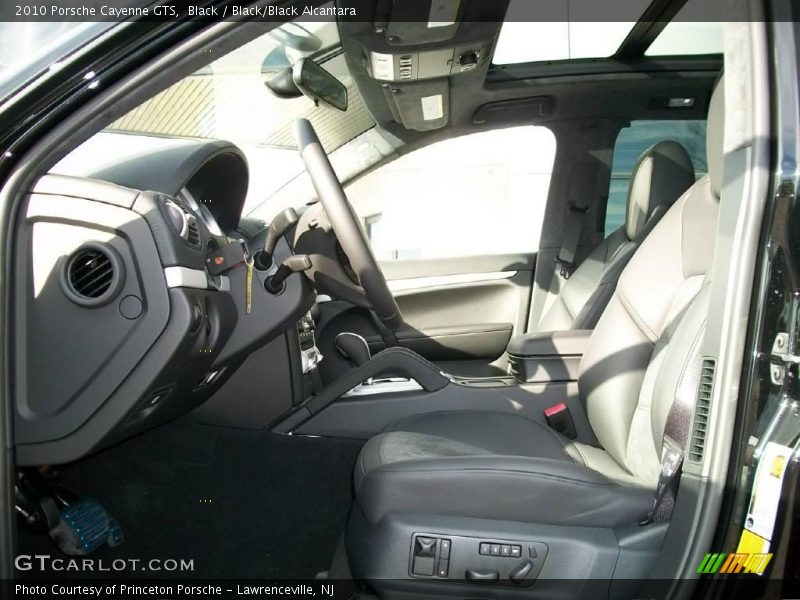 Black / Black/Black Alcantara 2010 Porsche Cayenne GTS