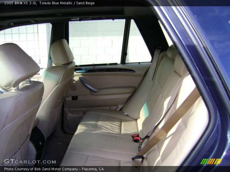 Toledo Blue Metallic / Sand Beige 2005 BMW X5 3.0i