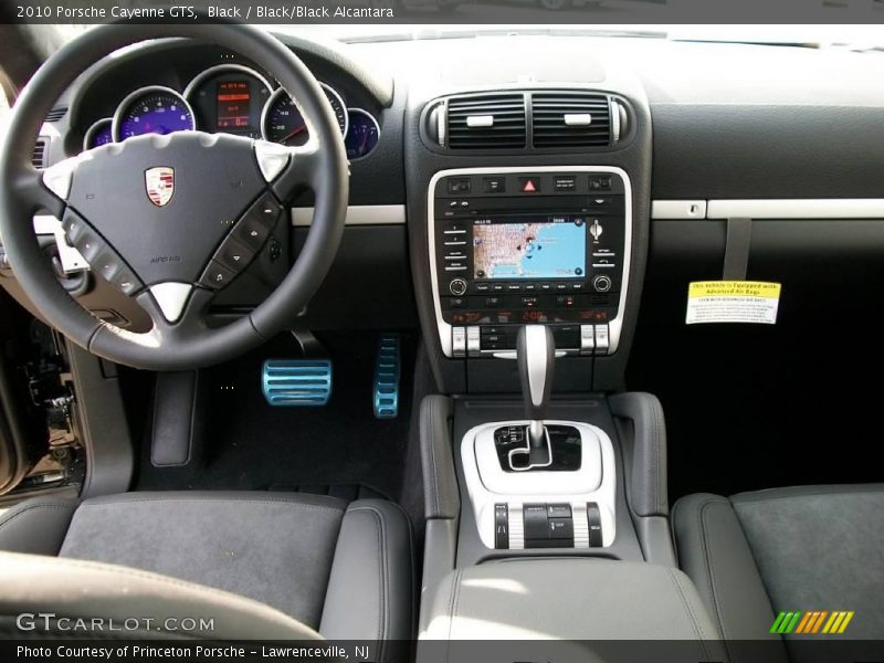 Black / Black/Black Alcantara 2010 Porsche Cayenne GTS