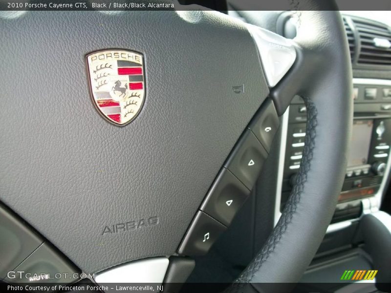 Black / Black/Black Alcantara 2010 Porsche Cayenne GTS