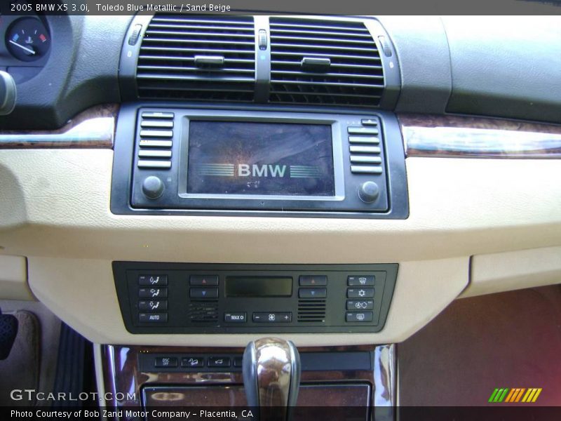 Toledo Blue Metallic / Sand Beige 2005 BMW X5 3.0i