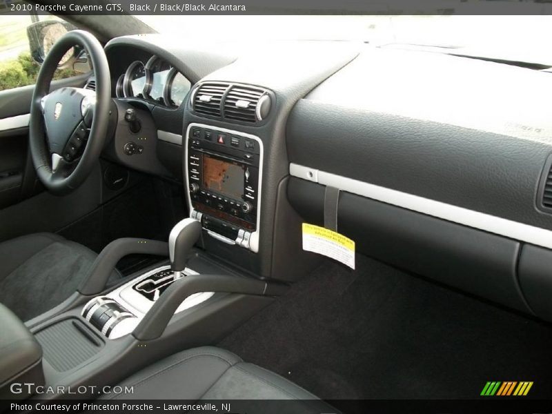 Black / Black/Black Alcantara 2010 Porsche Cayenne GTS