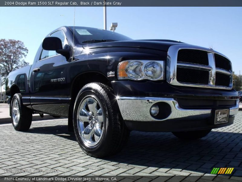 Black / Dark Slate Gray 2004 Dodge Ram 1500 SLT Regular Cab