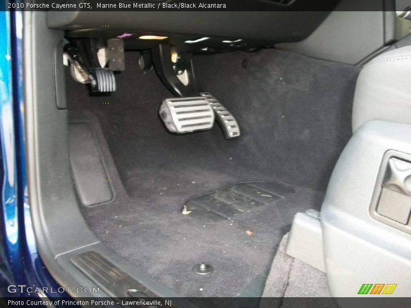 Marine Blue Metallic / Black/Black Alcantara 2010 Porsche Cayenne GTS