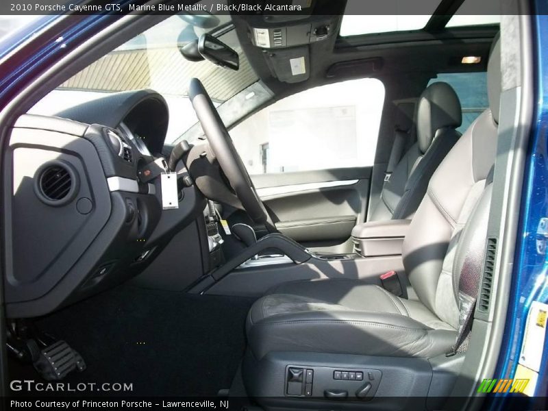 Marine Blue Metallic / Black/Black Alcantara 2010 Porsche Cayenne GTS