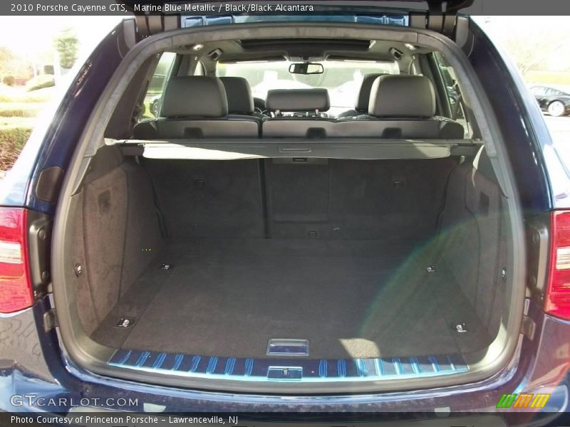 Marine Blue Metallic / Black/Black Alcantara 2010 Porsche Cayenne GTS
