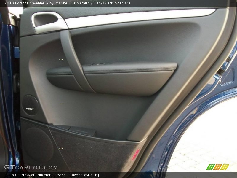Marine Blue Metallic / Black/Black Alcantara 2010 Porsche Cayenne GTS
