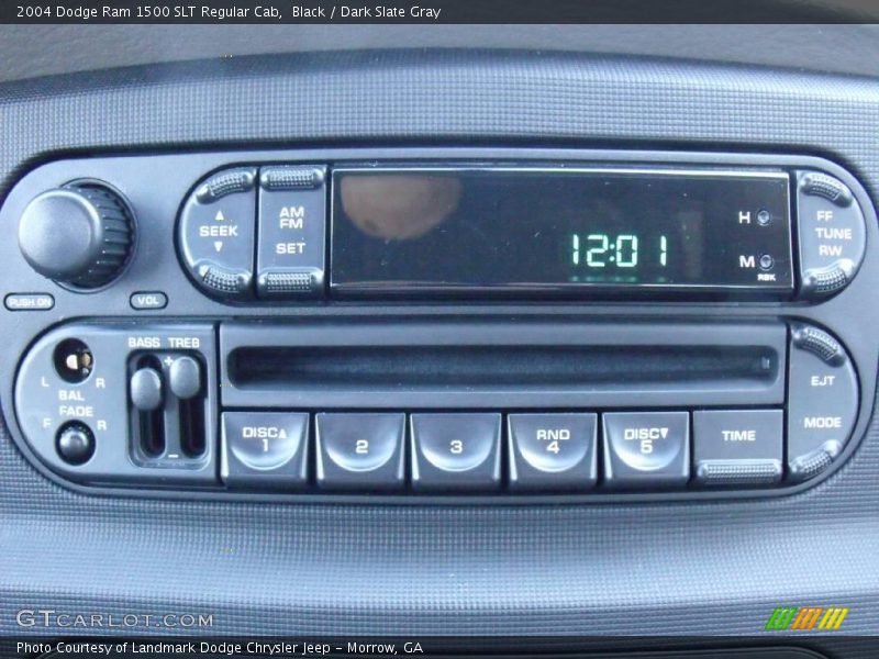 Black / Dark Slate Gray 2004 Dodge Ram 1500 SLT Regular Cab