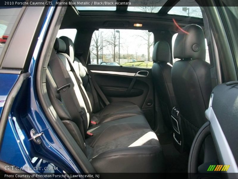 Marine Blue Metallic / Black/Black Alcantara 2010 Porsche Cayenne GTS