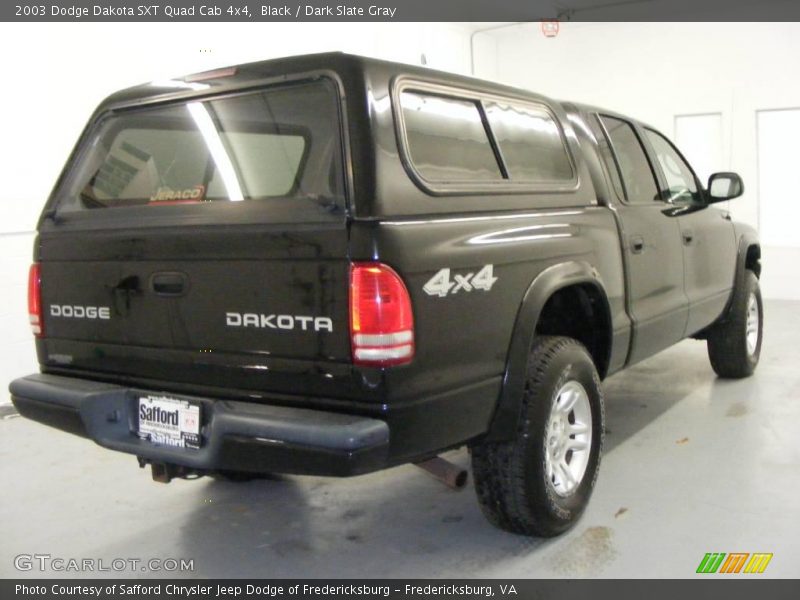 Black / Dark Slate Gray 2003 Dodge Dakota SXT Quad Cab 4x4