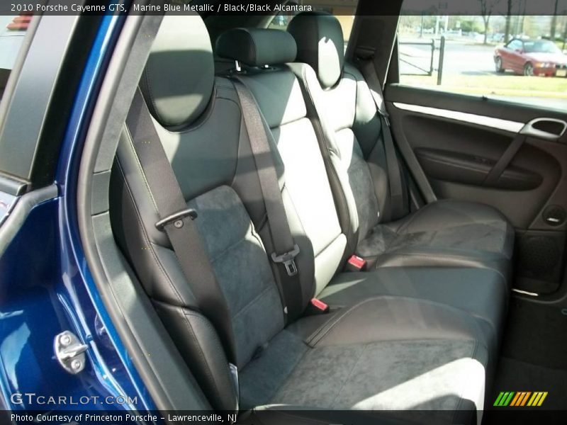 Marine Blue Metallic / Black/Black Alcantara 2010 Porsche Cayenne GTS
