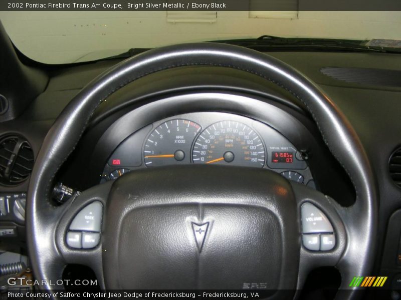 Bright Silver Metallic / Ebony Black 2002 Pontiac Firebird Trans Am Coupe