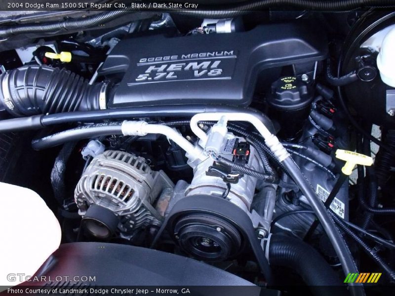 Black / Dark Slate Gray 2004 Dodge Ram 1500 SLT Regular Cab