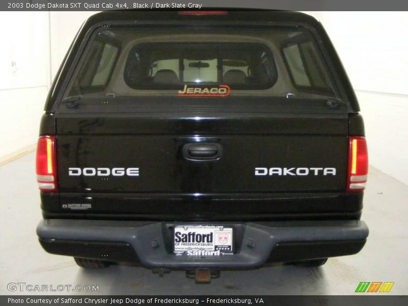 Black / Dark Slate Gray 2003 Dodge Dakota SXT Quad Cab 4x4