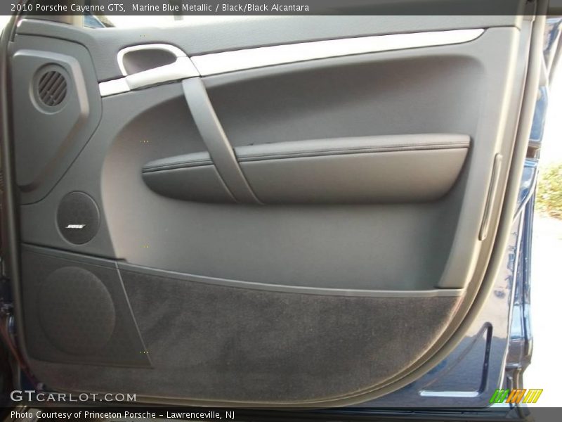 Marine Blue Metallic / Black/Black Alcantara 2010 Porsche Cayenne GTS