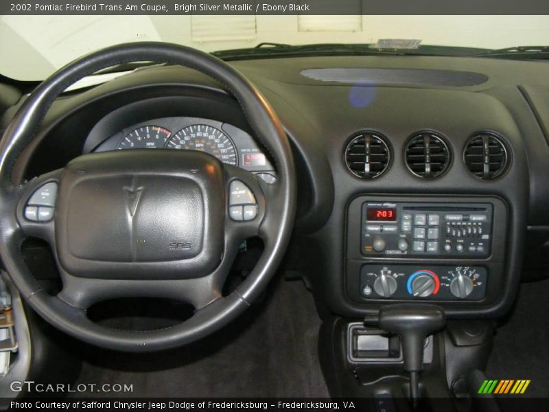 Bright Silver Metallic / Ebony Black 2002 Pontiac Firebird Trans Am Coupe
