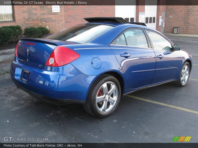 Electric Blue Metallic / Ebony 2005 Pontiac G6 GT Sedan