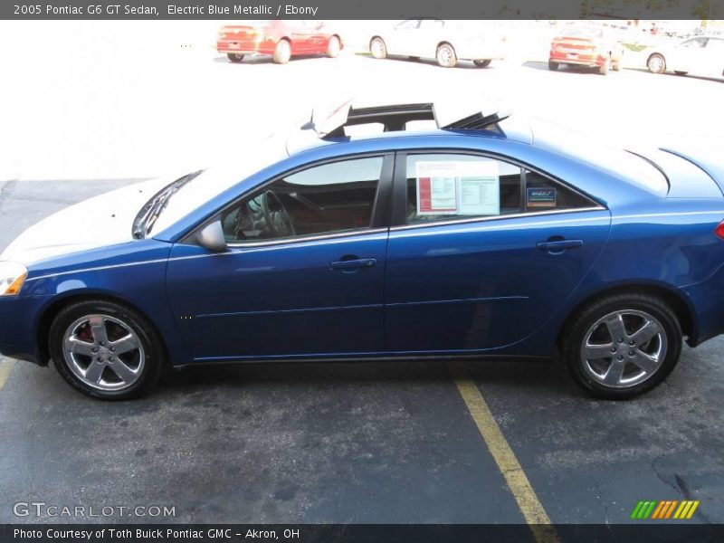 Electric Blue Metallic / Ebony 2005 Pontiac G6 GT Sedan