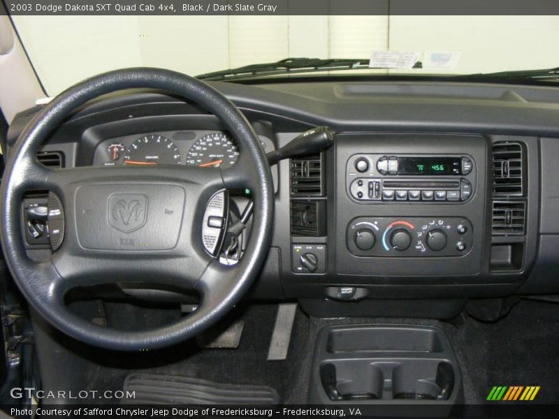 Black / Dark Slate Gray 2003 Dodge Dakota SXT Quad Cab 4x4
