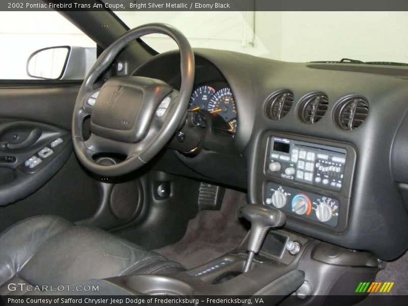 Bright Silver Metallic / Ebony Black 2002 Pontiac Firebird Trans Am Coupe