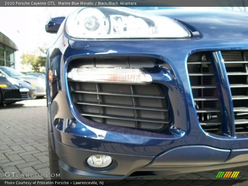 Marine Blue Metallic / Black/Black Alcantara 2010 Porsche Cayenne GTS