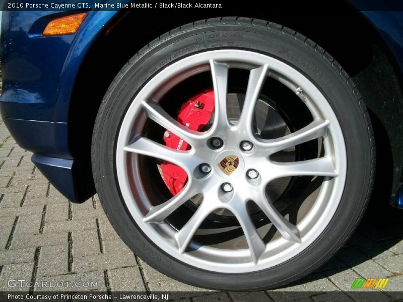 Marine Blue Metallic / Black/Black Alcantara 2010 Porsche Cayenne GTS