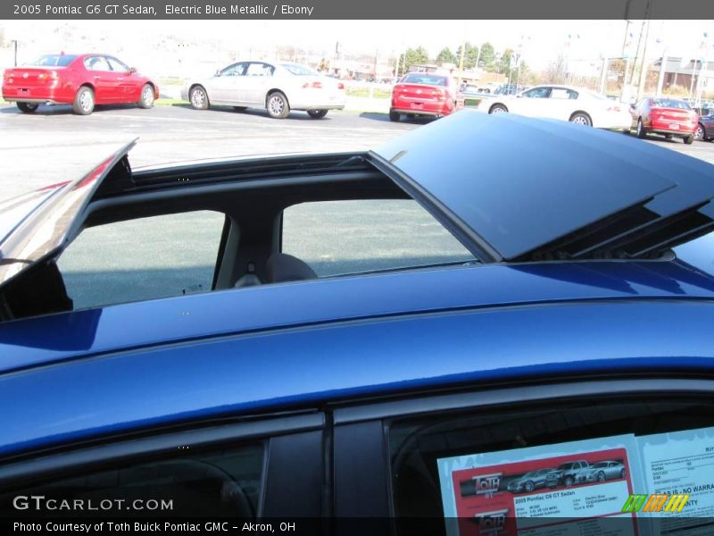 Electric Blue Metallic / Ebony 2005 Pontiac G6 GT Sedan